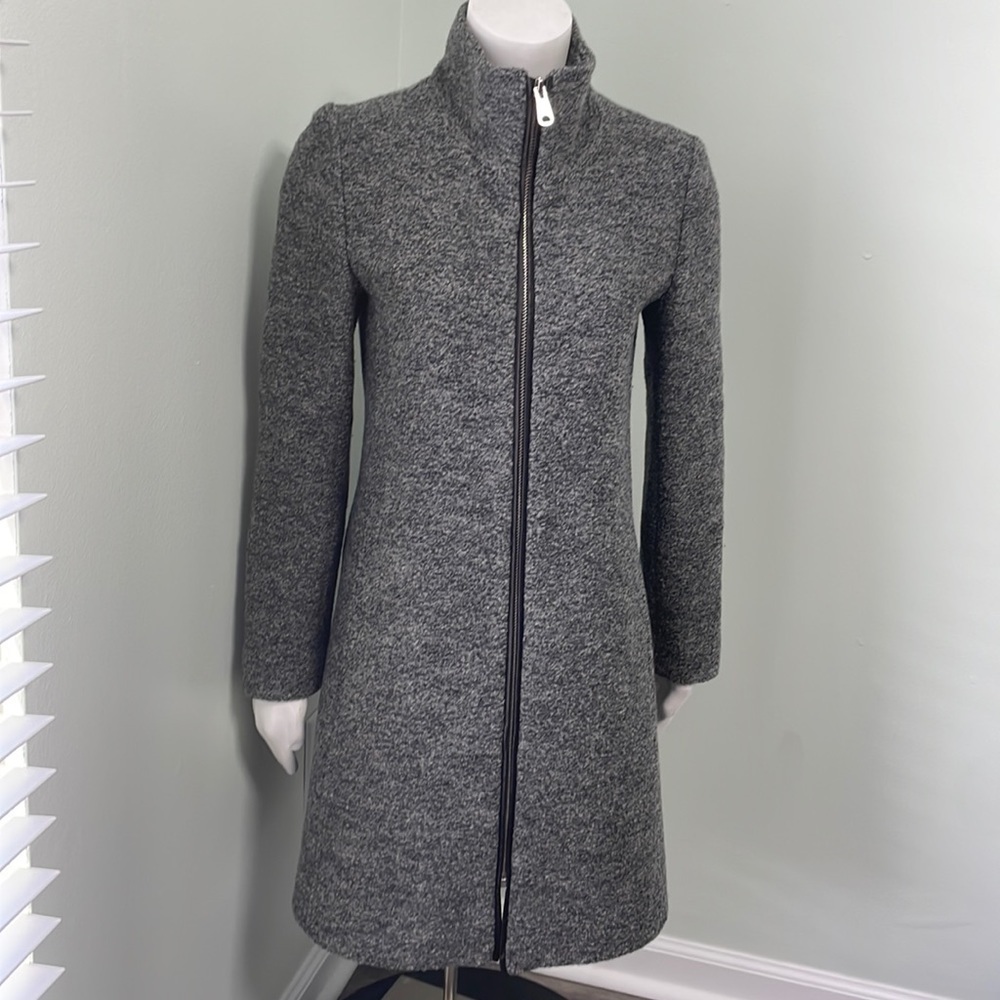 Club Monaco Italian Wool Coat Women's Outerwear Overcoat Wool Jacket